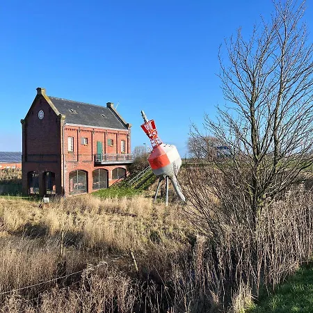 Nurdachhaeuschen Blaue Nordseewelle *