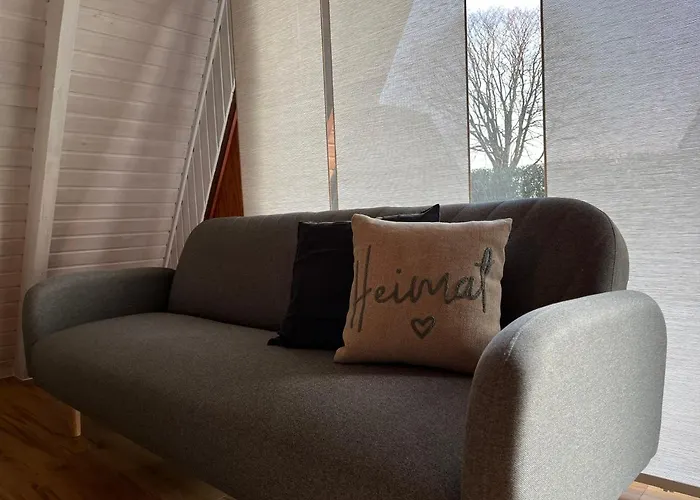 Nyaraló Nurdachhaeuschen Blaue Nordseewelle Carolinensiel