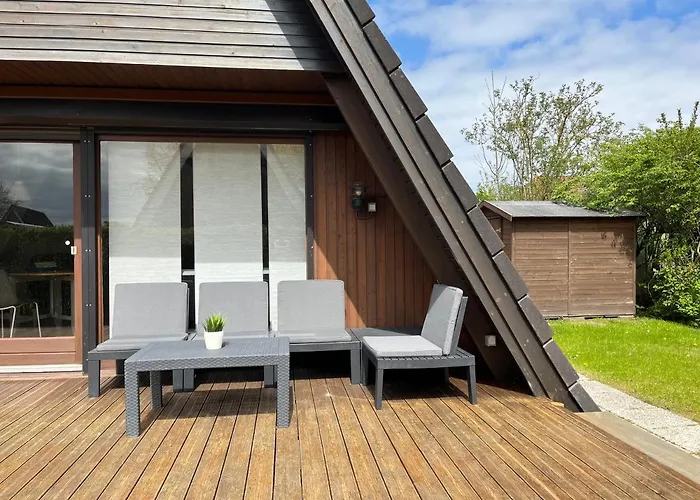 Nurdachhaeuschen Blaue Nordseewelle